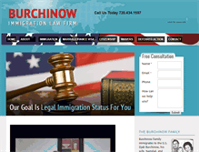 Tablet Screenshot of coloradoimmigrant.com